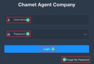 chamet agency login